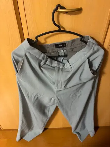 그레이 와이드 팬츠