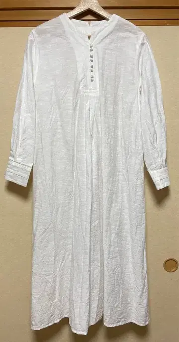 yuni 슬라브 코튼 원피스