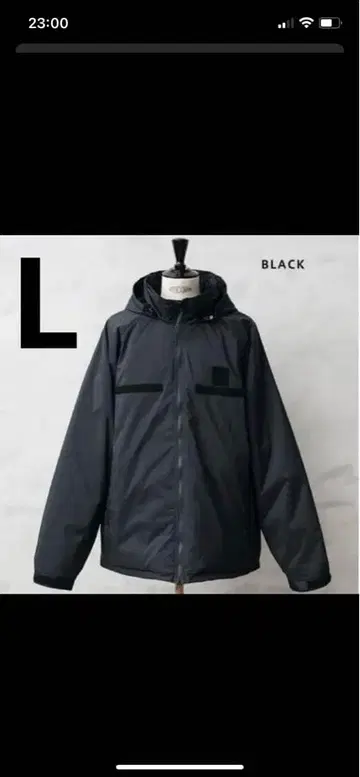 블랙 L 사이즈 밀리터리 자켓