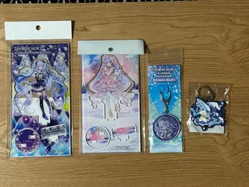 유키 미쿠 홋카이도 마이멜로디 콜라보 아크릴 스탠드 키링 세트