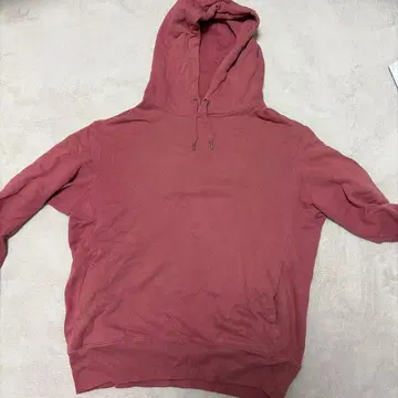 유니클로 핑크 후드티
