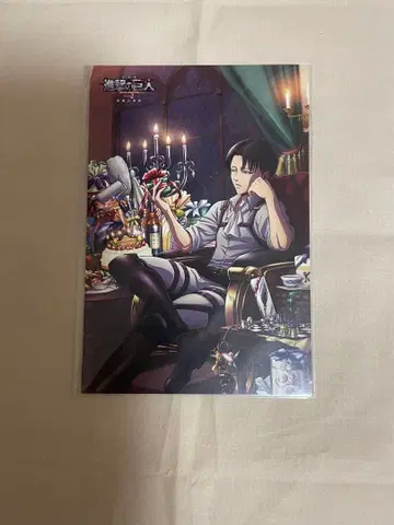 진격의 거인 리바이 벌스데이 엽서 예매권 특전