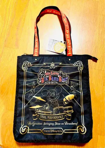 새상품 디즈니씨 한정판 빅밴드 비트 토트백