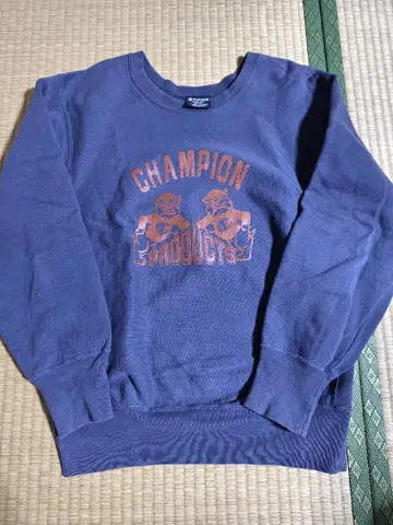 Champion 리버스 위브 양면 프린트 레어