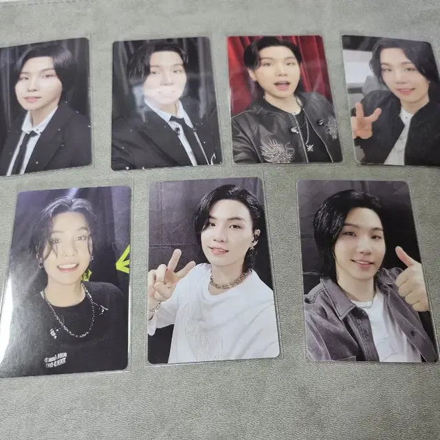 7장 일괄 bts 방탄 디데이 d day 디코 포카 윤기 슈가 2