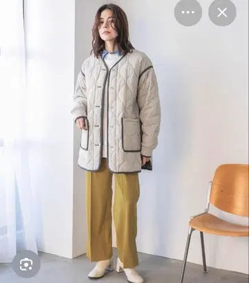 퀼팅 자켓 리버서블