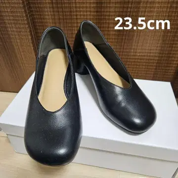 스픽 앤 스팬 오블리크 펌프스 23.5 블랙