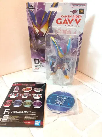 1번 복권 가면라이더 젝스&가브 D상 가면라이더 가브 마스터 모드