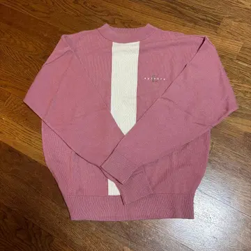 캐시미어 100% 핑크 니트 스웨터