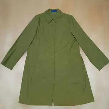 Spick and Span 올리브 그린 롱 코트
