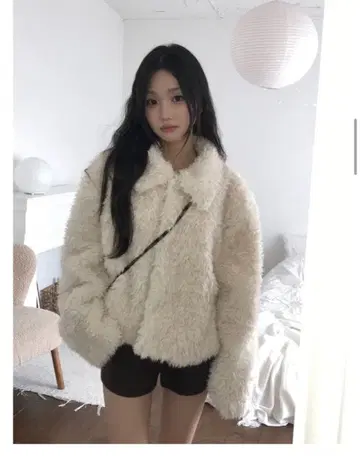 amood nugu 퍼 자켓 보아 자켓