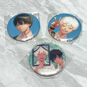 빛이 죽은 여름 애니메이트 포인트 경품 히카루 & 요시키 캔뱃지