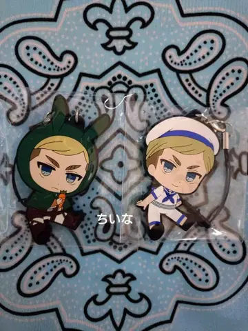 진격의 거인 뻬탄무스메 러버 스트랩 엘빈