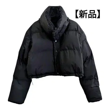 [ 컨디션 최상 새상품 ] DIAVEL 리버서블 다운 자켓 보아 블랙