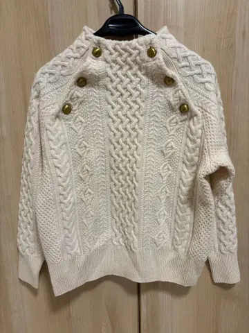 [ 새상품급 ] 프레임워크 아이보리 케이블 니트 스웨터 긴팔