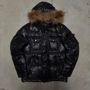 00s archive Y2K 퍼 달린 다운 자켓