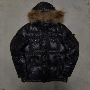 00s archive Y2K 퍼 달린 다운 자켓