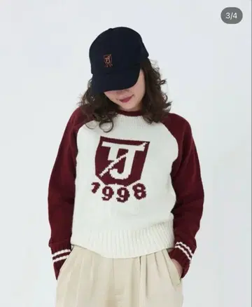 TINA:JOJUN (티나 준) 오리지널 자카드 니트