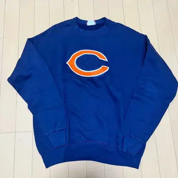 NFL 시카고 베어스 맨투맨 네이비 M 사이즈