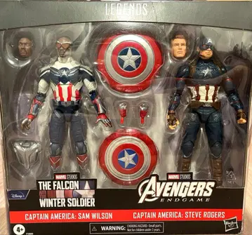 마블 레전드 캡틴 아메리카 2팩 스티브 로저스 샘