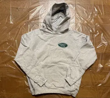 SPORTY&RICH 그레이 후드티