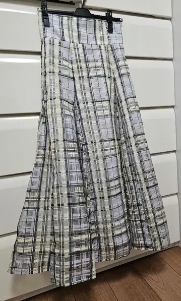 MERCURYDUO 체크 무늬 플레어 스커트 M