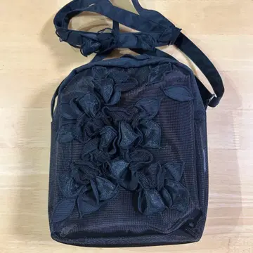 BelPaci  숄더백 미니백 꽃&레이스 블랙