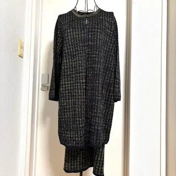 미사용 새상품 ANNE KLEIN 롱 가디건 스커트 빅 사이즈