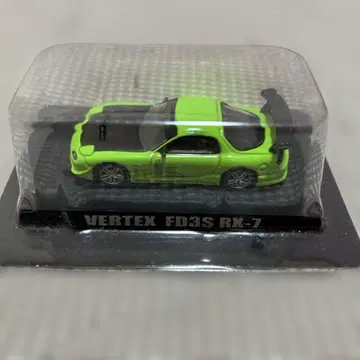 VERTEX FD3S RX-7 미니카 그린