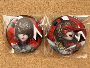 페르소나 5 제5인격 글리터 캔뱃지 아케치 고로 CROW