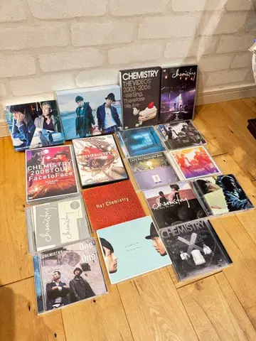 CHEMISTRY 완전 한정판 앨범 포함 CD DVD 세트 11개 6개