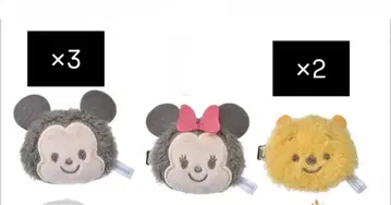 디즈니 스토어 봉제 인형 헤어 클립