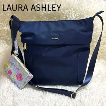 LAURA ASHLEY 나일론 깊은 숄더 백