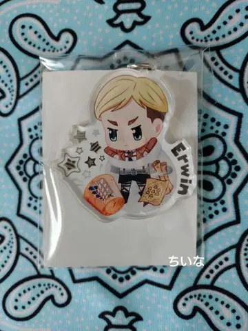 진격의 거인 트레이딩 아크릴 키링 엘빈