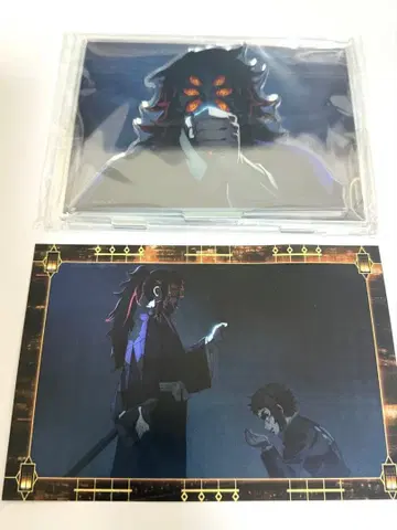 귀멸의 칼날 코쿠시보 카이가쿠 장면 그대로 아크릴 스탠드 반권 엽서