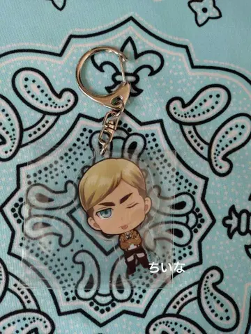 진격의 거인 테헤페로 엘빈 아크릴 키링