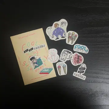 go!go!vanillas 스티커