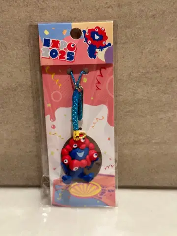 미야쿠미야쿠 만박 네즈케 블루 마스코트 EXPO2025 키링