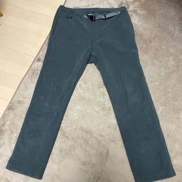 그라미치 플리스 팬츠 L 사이즈 그레이