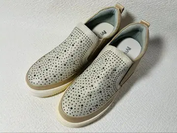 MH50 새상품 MUUM 무움 키라키라인 힐 슬립온 스니커즈 LL