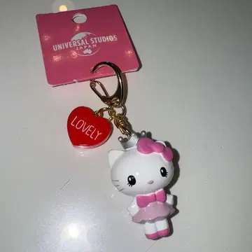USJ 한정판 레어 헬로키티 키링 유니버셜 스튜디오 재팬