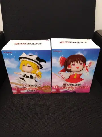 동방Project 유유코풍 SD 피규어 레이무 마리사 2종 세트