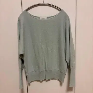 RIVE DROITE 민트 그린 캐시미어 니트