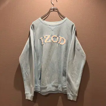 IZOD 라이트 블루 크루넥 트레이닝복