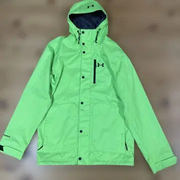 레어/새상품급/언더아머/형광색/자켓/S 오버 사이즈