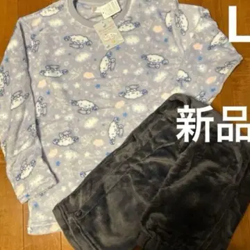 새상품 시나모롤 룸웨어 산리오 파자마 긴팔 파자마 L 사이즈