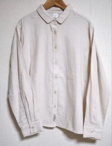 kermu 코튼 혼방 긴팔 셔츠 M 사이즈