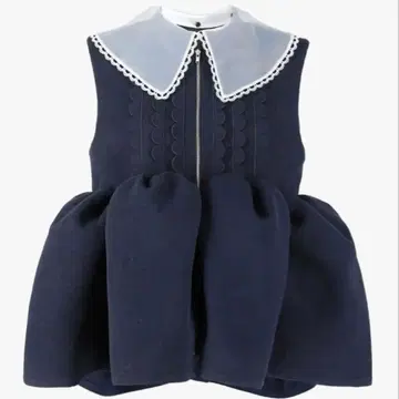 Bibiy ANGIE SLEEVELESS JACKET 네이비