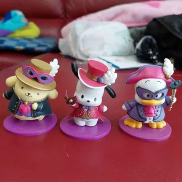 산리오 피규어 3개 세트
