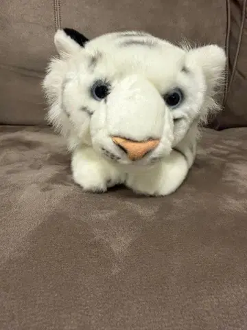 후지 사파리 파크 화이트 타이거 봉제 인형 약 45cm